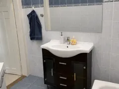 Bathroom sink and vanity at Doma Budapest