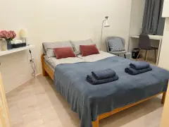 Spacious bedroom at Doma Budapest