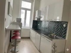 Bright kitchen at Doma Budapest