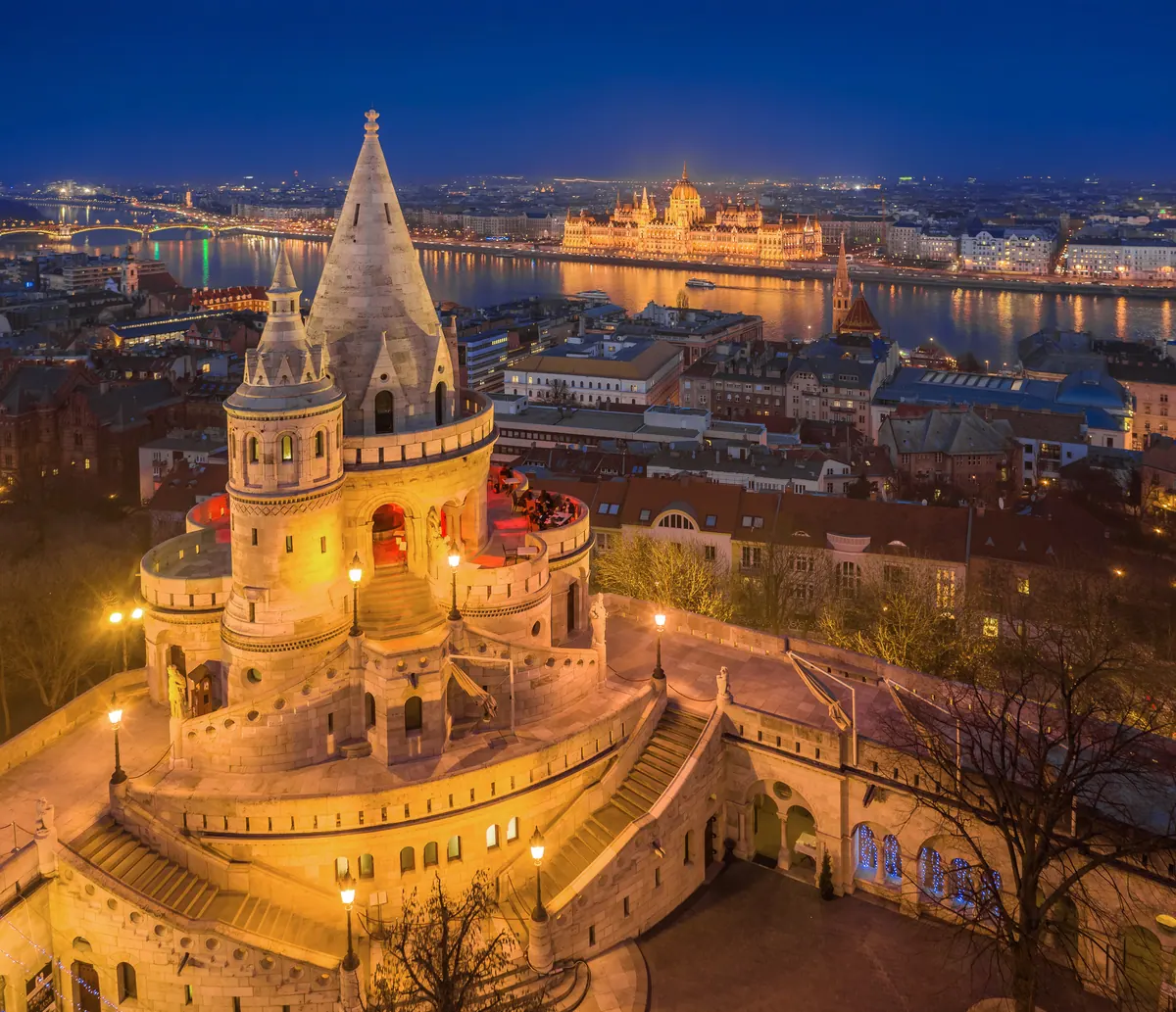 Budapest city view
